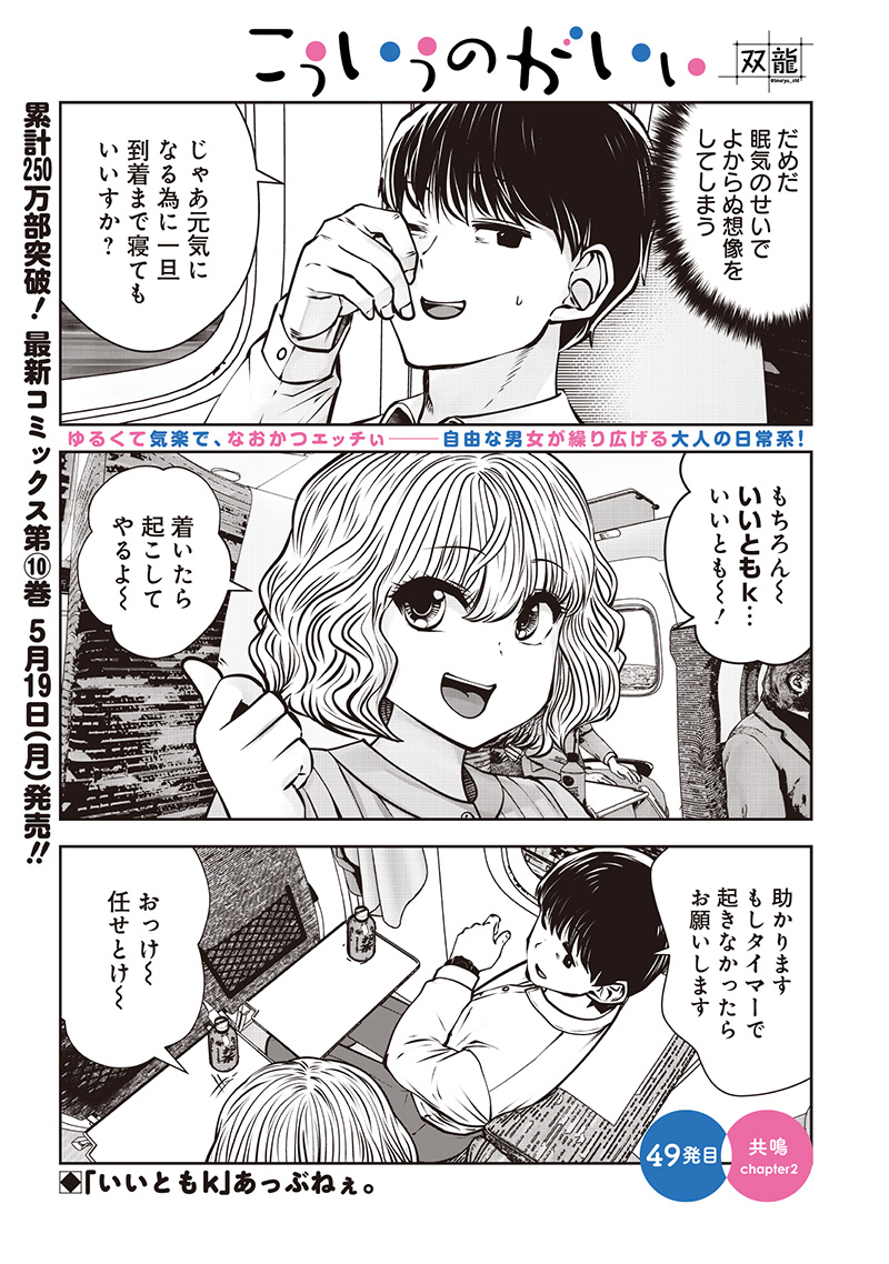 Kouiu no Gaii - Chapter 49.2 - Page 1